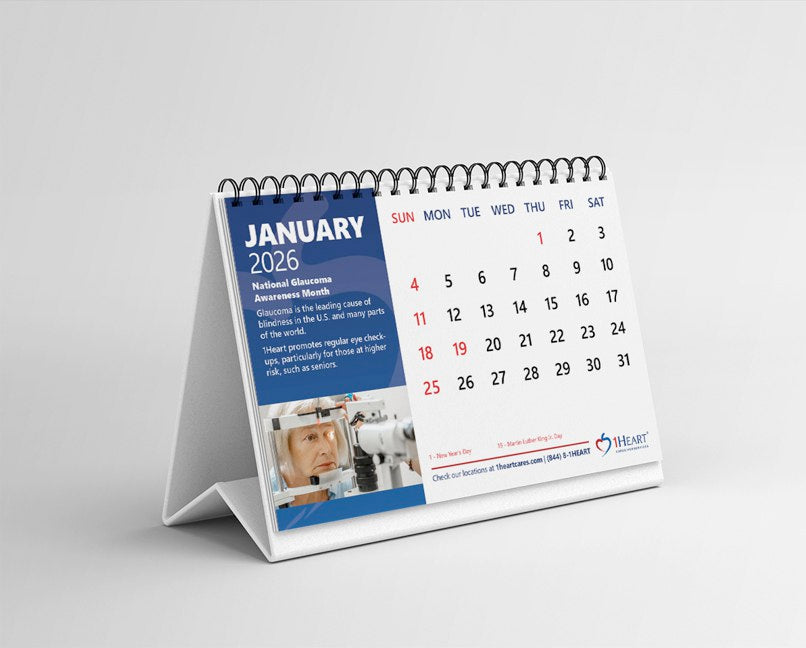 1Heart 2026 Calendar