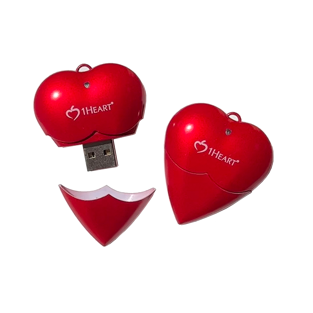 1Heart Flash Drive