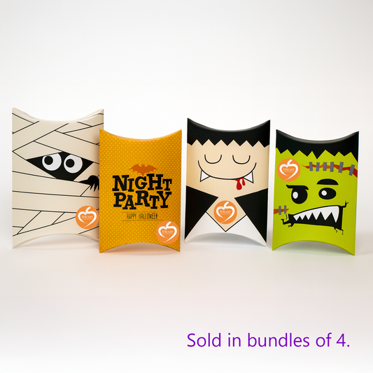Halloween Pillow Box (Bundle of 4)