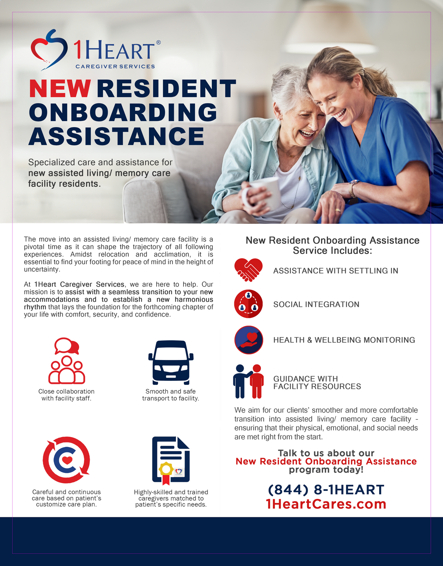 New Resident Onboarding Flyer